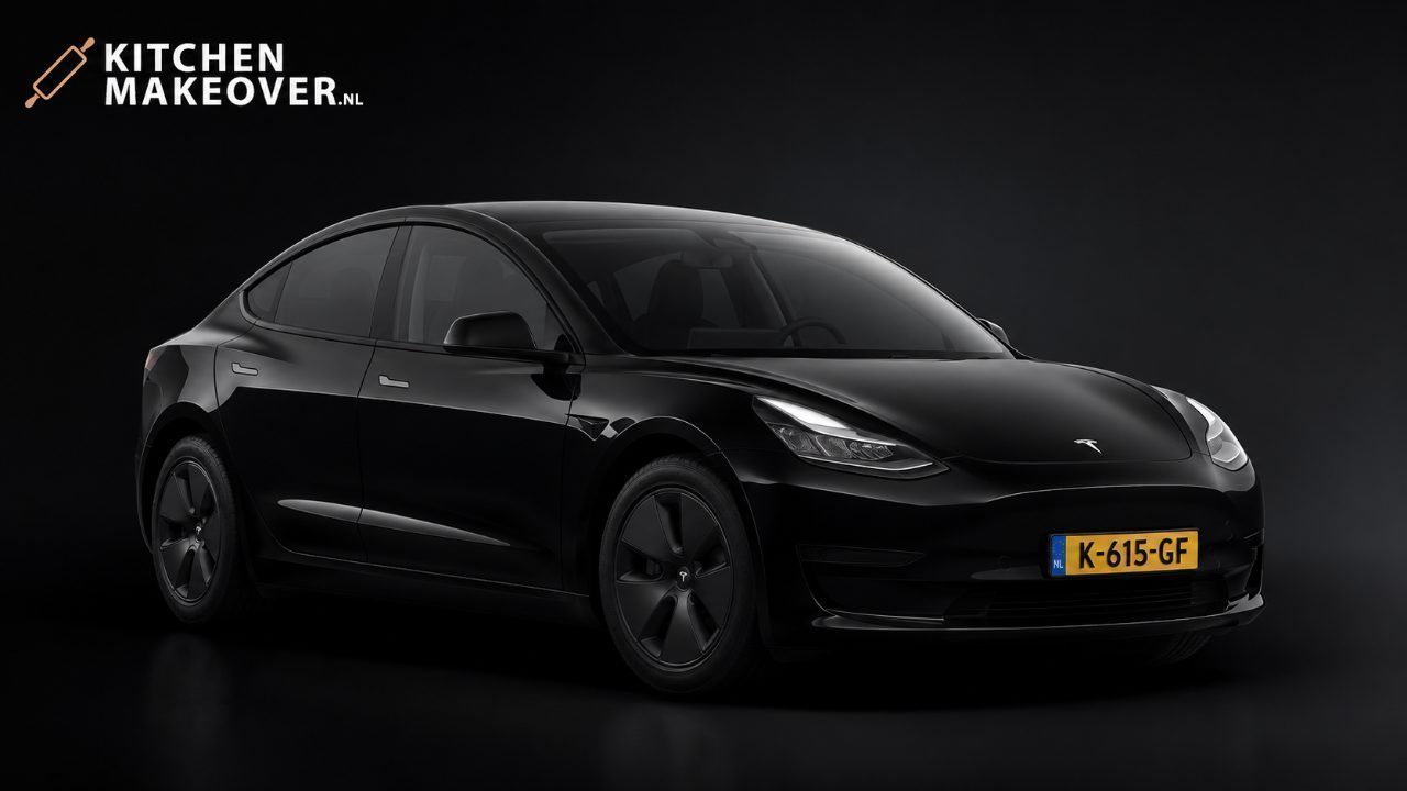 Tesla Model 3 uit het wagenpark